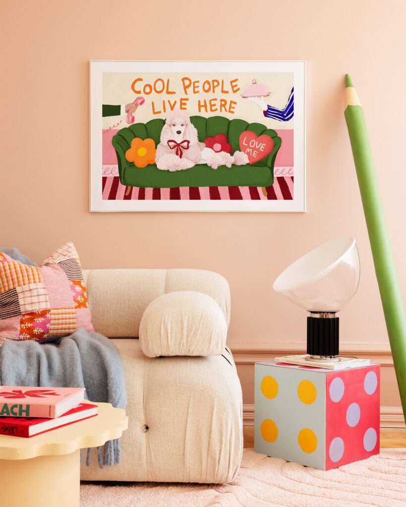 Desenio Collaborates with Interior Decorator Dani Klarić to Launch Colorful Art Collection