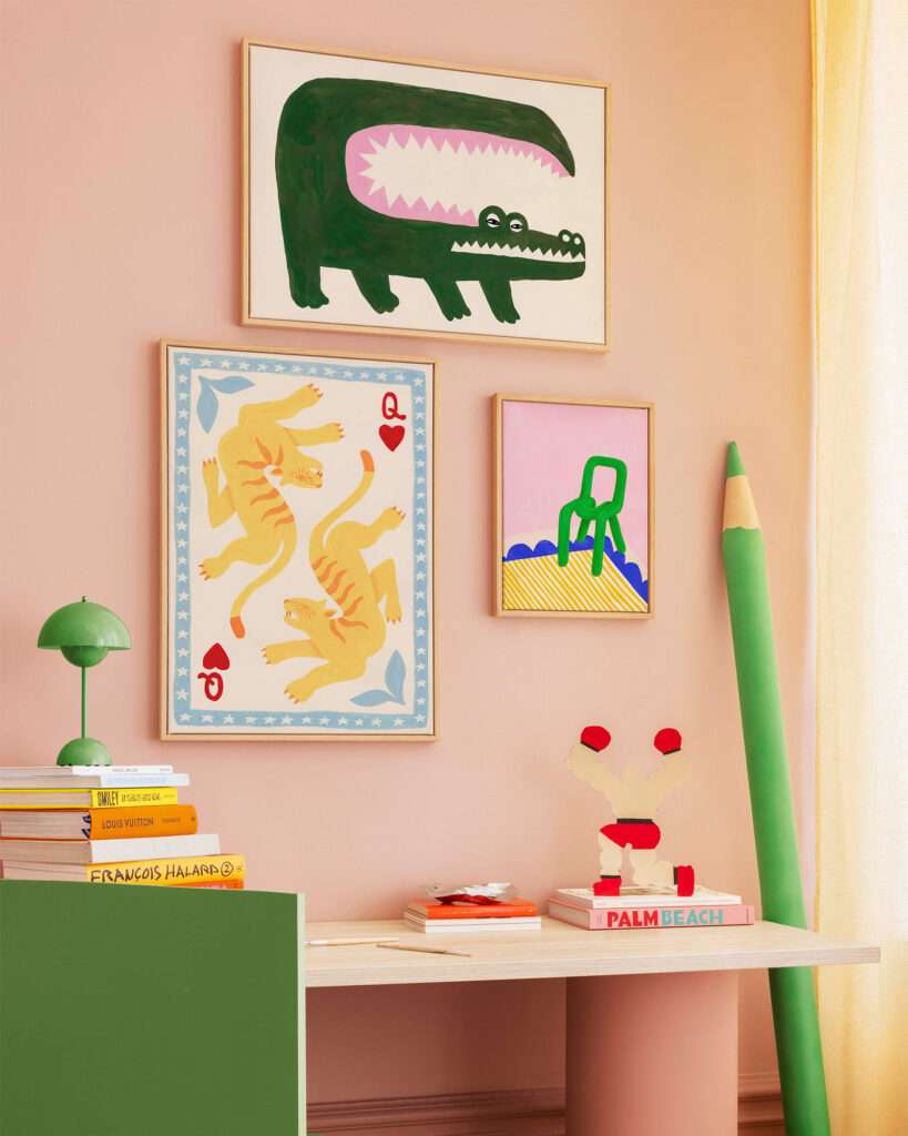 Desenio Collaborates with Interior Decorator Dani Klarić to Launch Colorful Art Collection