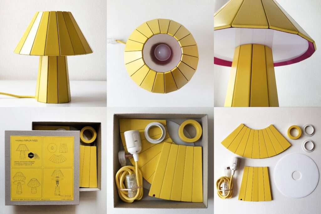 Maja is a System of Innovative Folding Lighting Fixtures Focused on Versatility