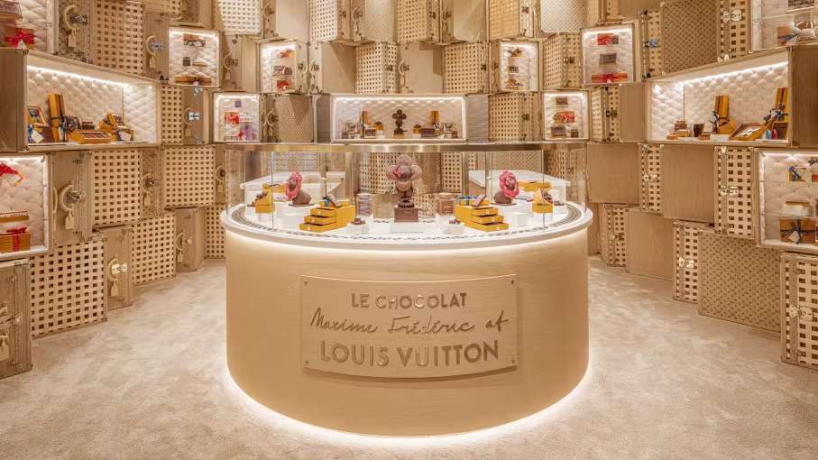 Le Chocolat Maxime Frédéric in Singapore is Louis Vuitton's