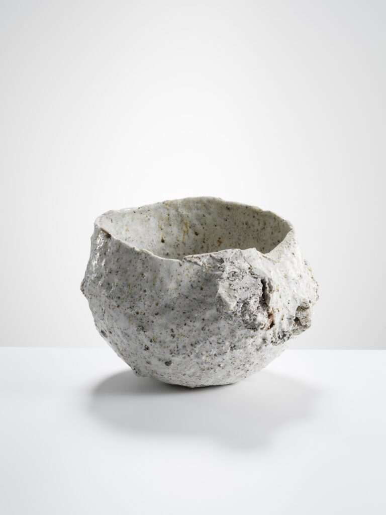 Aneta Regel's 'Raining Stone' Unveiled in White at Sarah Myerscough Gallery – Photo by M. Harvey