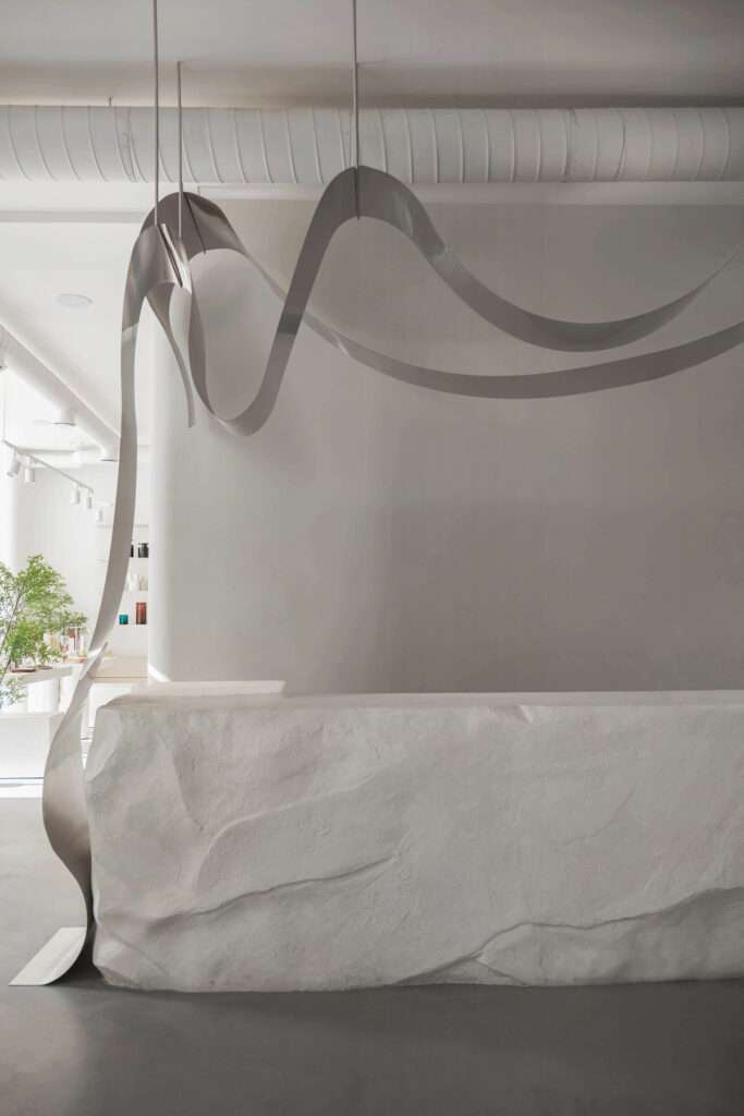 A Fresh Take on Shopping with Clean Lines and Bright Accents in Yerevan’s One-of-a-Kind Concrete Store