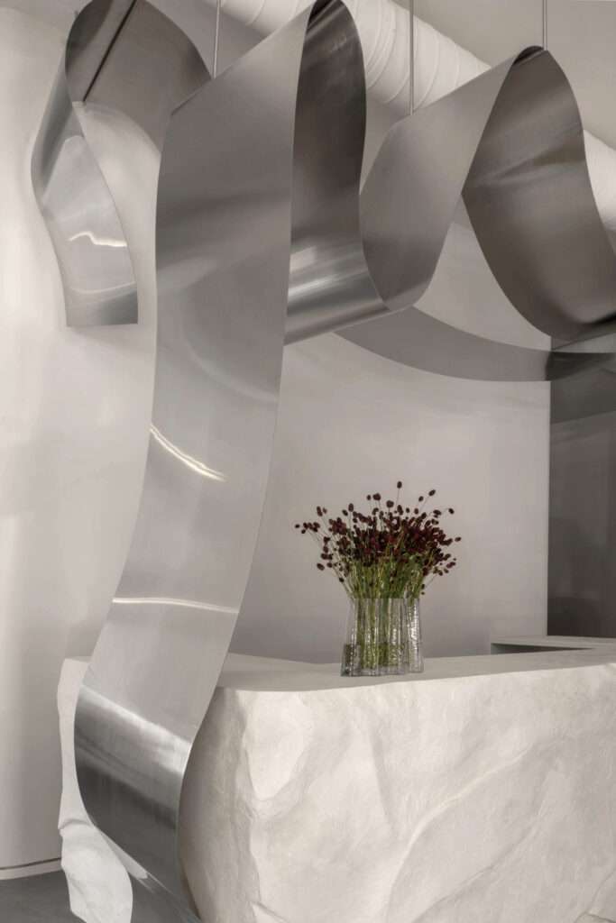 A Fresh Take on Shopping with Clean Lines and Bright Accents in Yerevan’s One-of-a-Kind Concrete Store