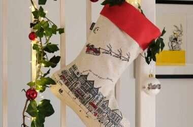 Victoria Eggs, Victoria Eggs Santas Sleigh Christmas Stocking, £30, 7647237