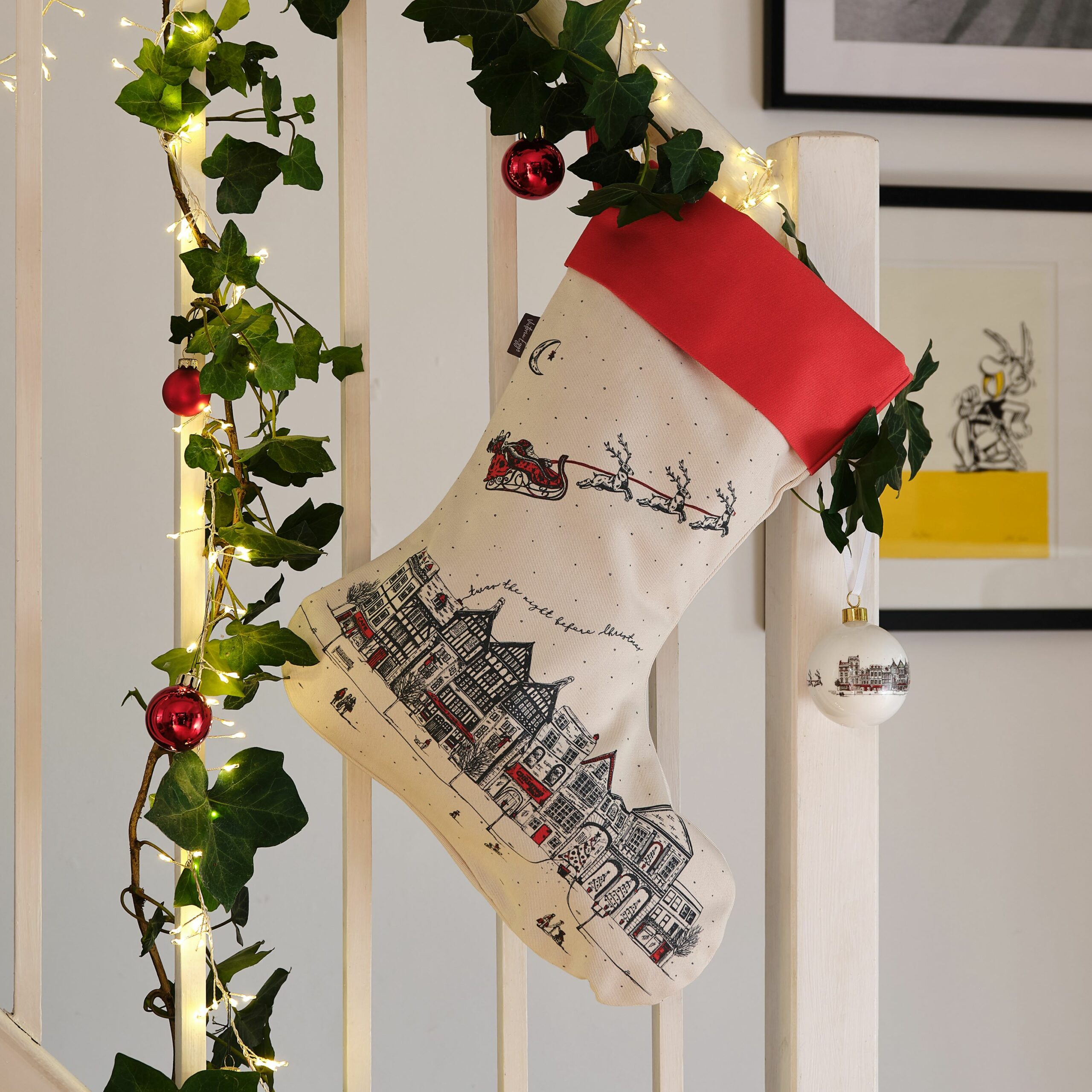 Victoria Eggs, Victoria Eggs Santas Sleigh Christmas Stocking, £30, 7647237