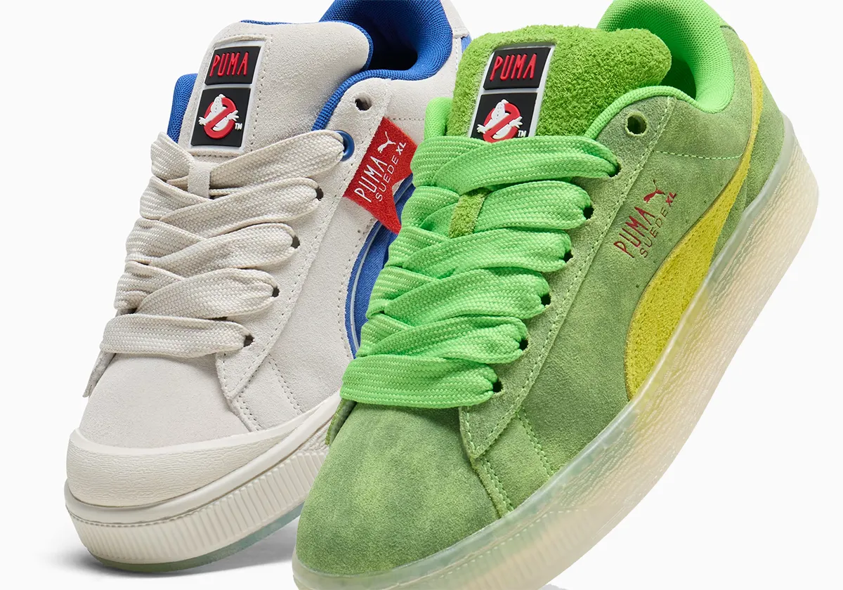 PUMA Celebrates 40 Years of Ghostbusters with Villain Inspired Suede XL Sneakers D5 MAG Design Magazine