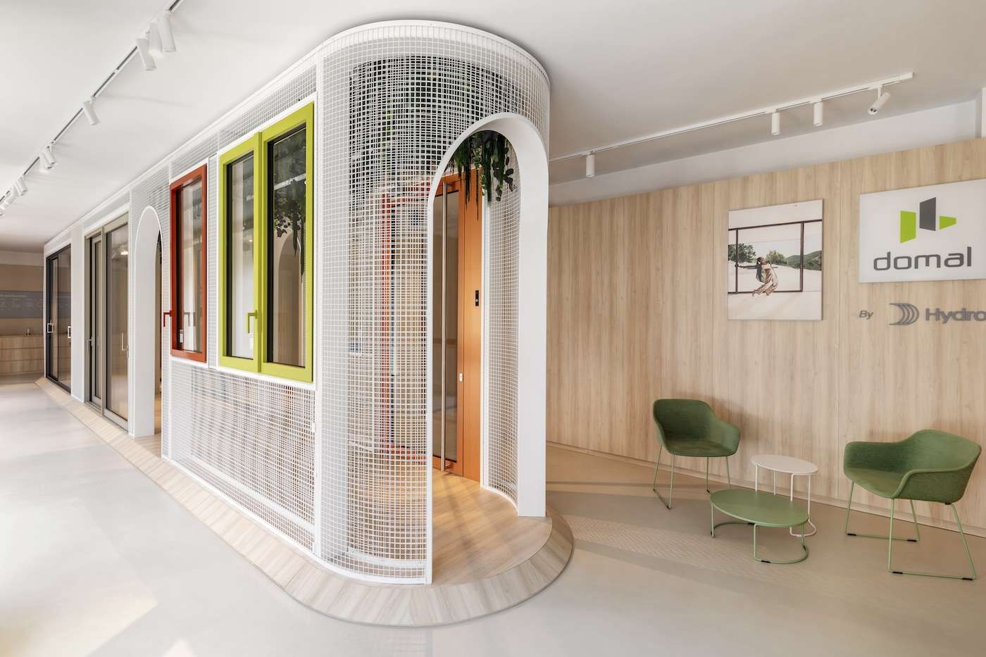 Domal showroom in Milan