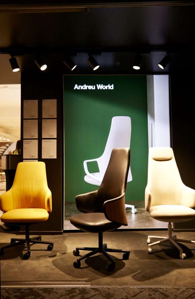 Andreu World Leveling Up With a Bold Showroom Expansion at THE MART