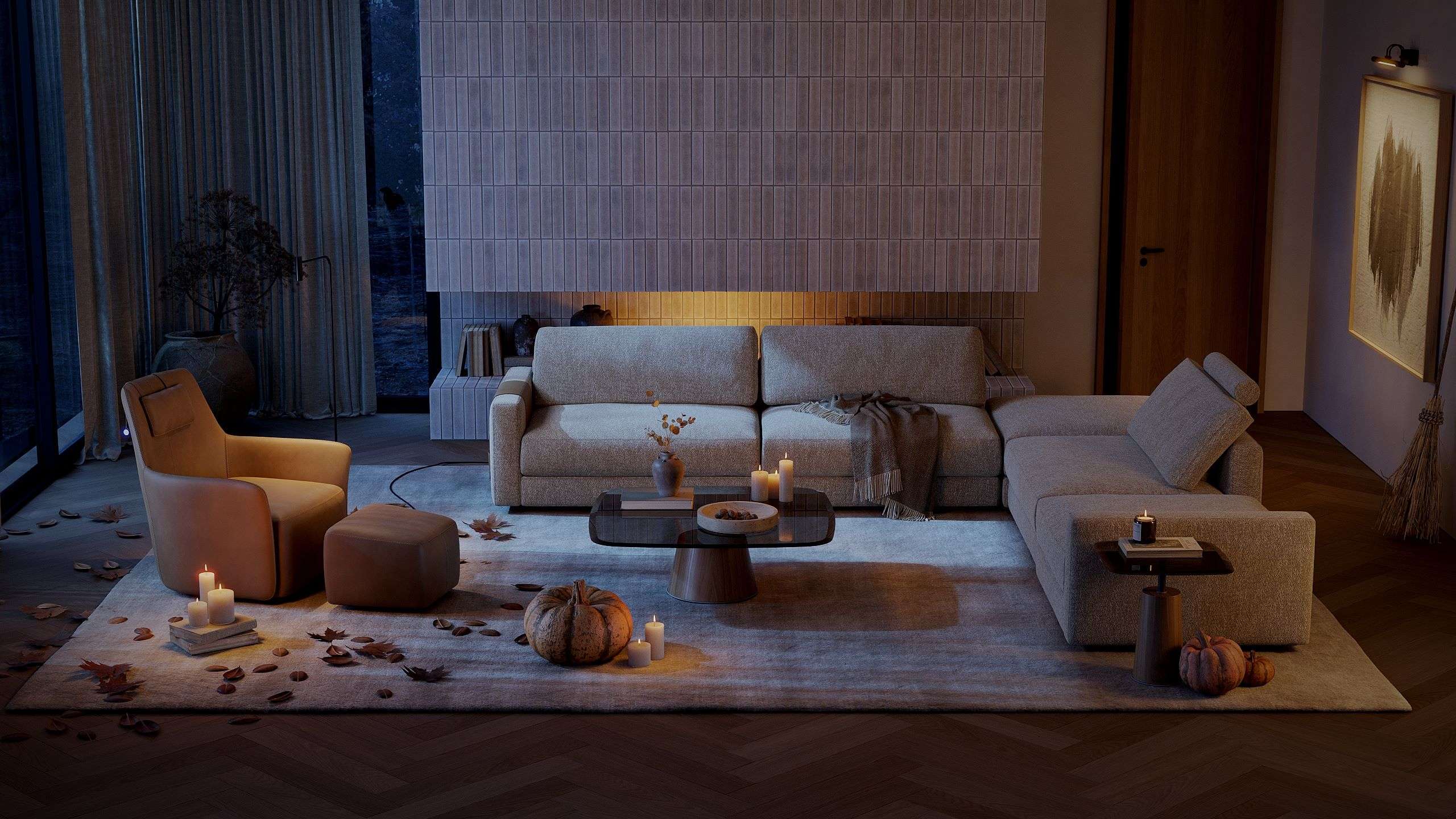 Halloween Living Room | Domkapa http://domkapa.com/en/