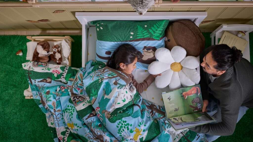IKEA launches SKOGSDUVA, a new children's collection inspired by the magical Swedish forest.