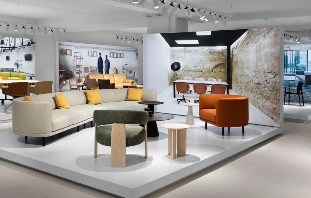 Andreu World Leveling Up With a Bold Showroom Expansion at THE MART