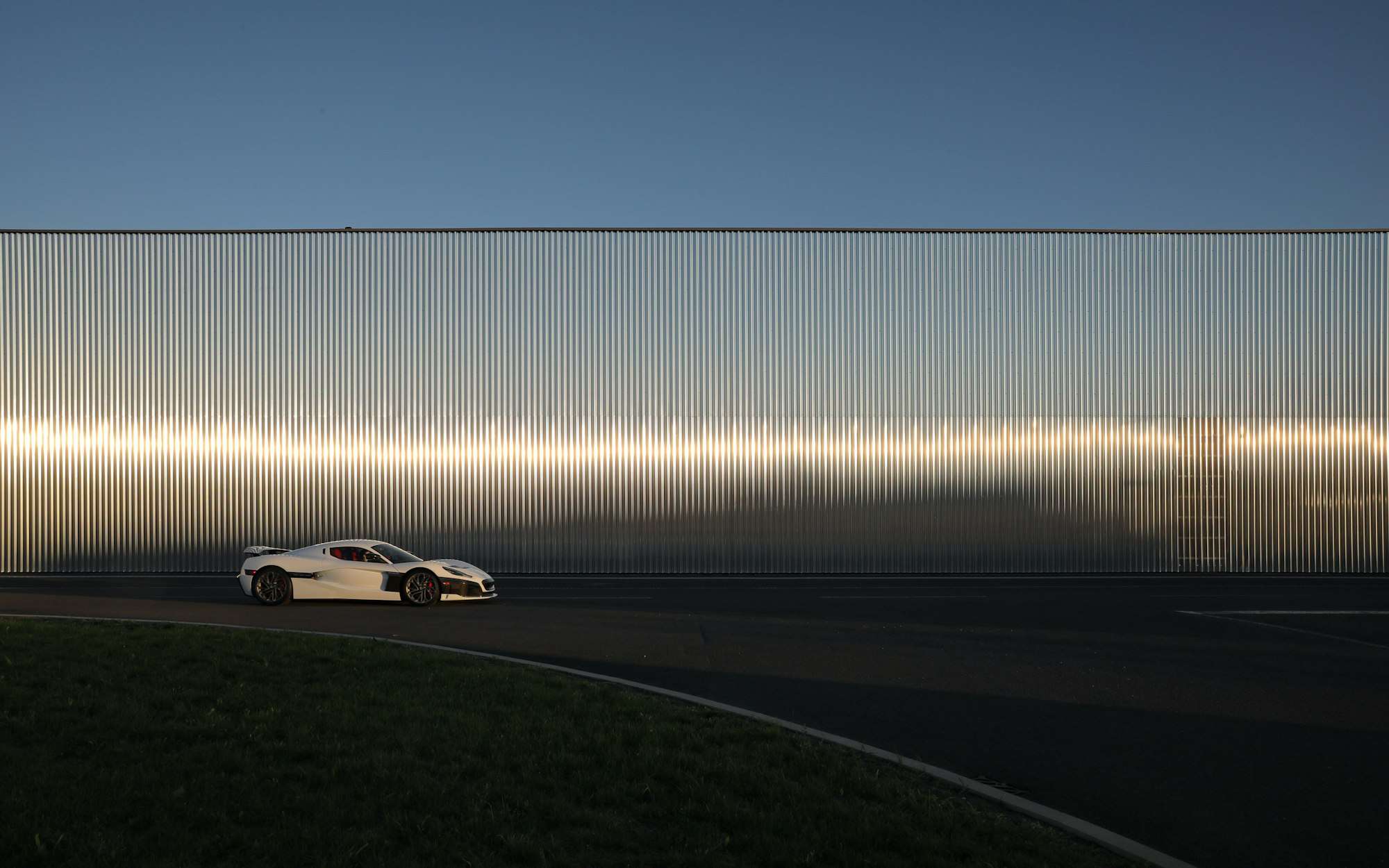 Designed by renowned Croatian architecture firm 3LHD, the Rimac Campus