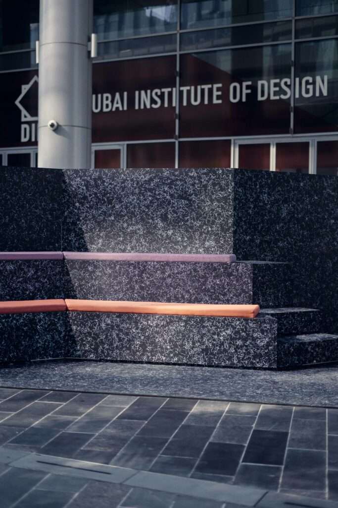 Refrigerator Waste Transformed into Bold Art at Dubai Design Week