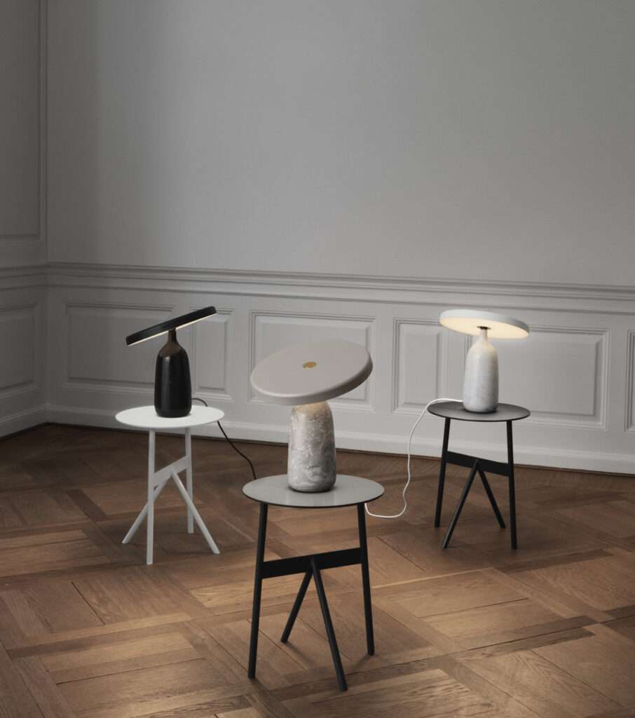 A Design in Movement: Eddy Table Lamp by Normann Copenhagen