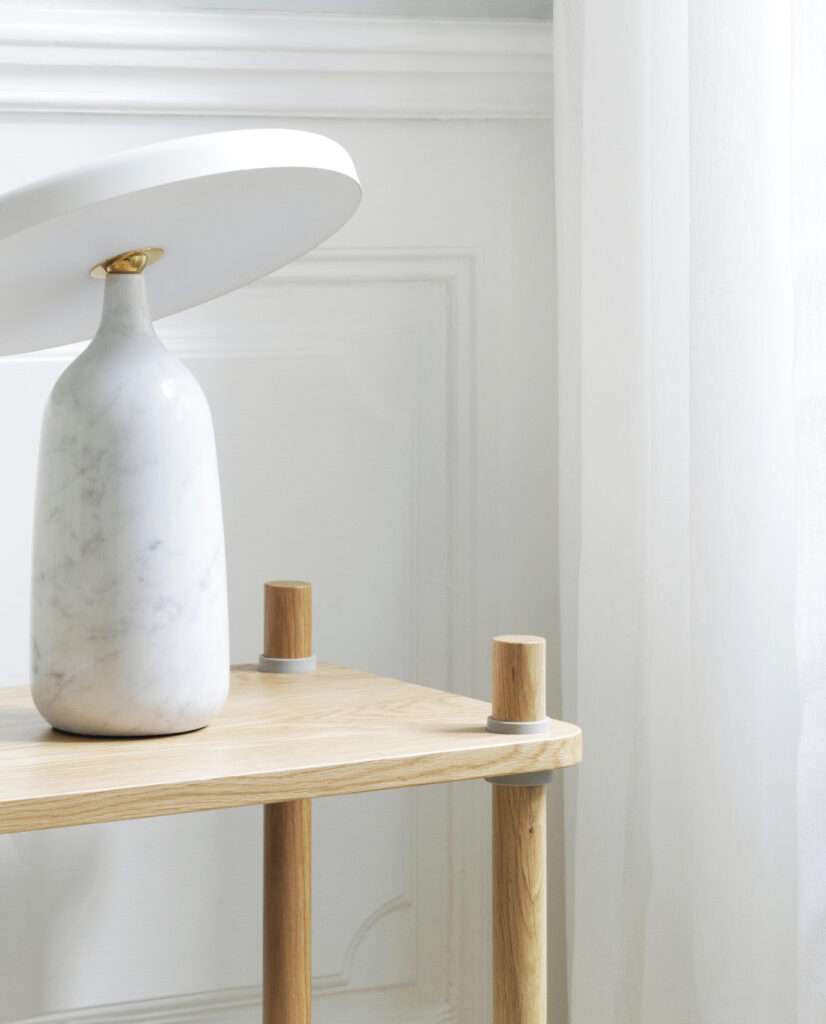 A Design in Movement: Eddy Table Lamp by Normann Copenhagen