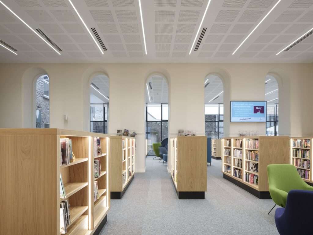 Conversion of Naas Town Hall into Kildare Library and Cultural Centre DEATON LYSAGHT ARCHITECTS