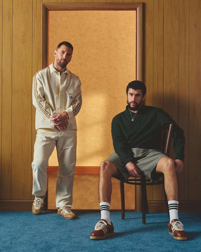 Bad Bunny and Lionel Messi Team Up & Celebrate their new adidas Collection