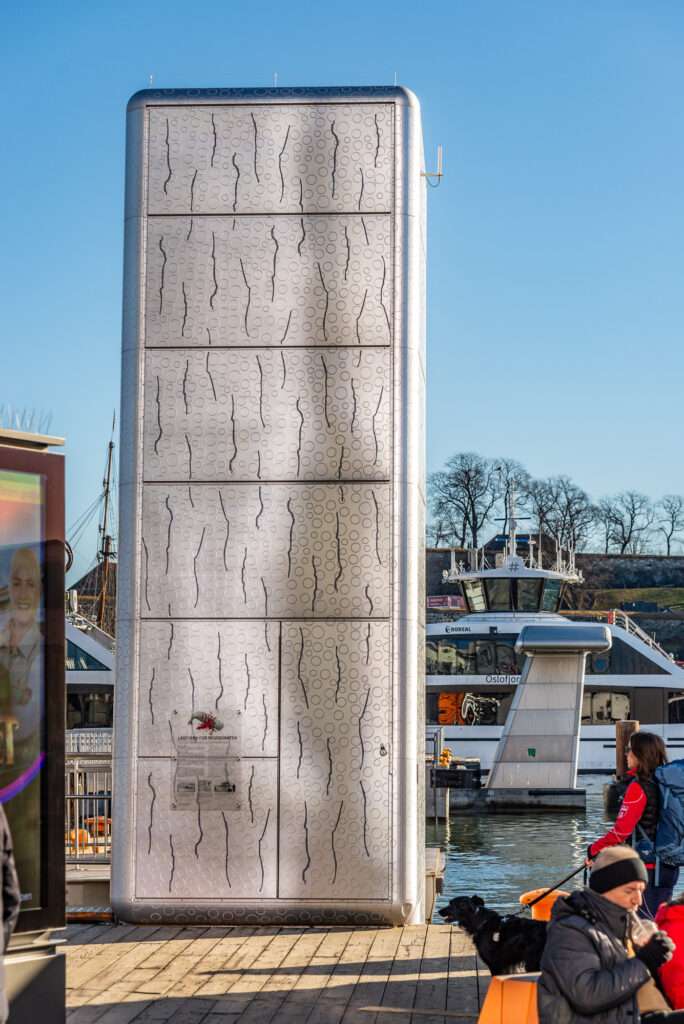 Charging Tower 01 at Aker Brygge