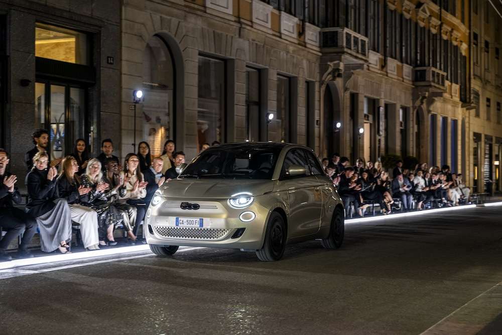 the Fiat 500e Giorgio Armani Collector’s Edition