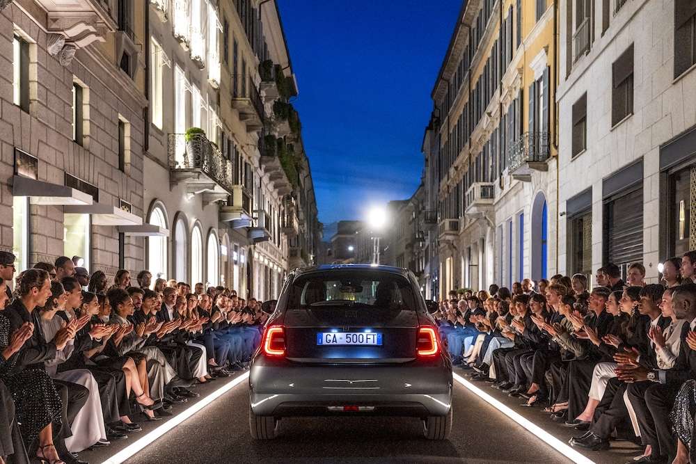 the Fiat 500e Giorgio Armani Collector’s Edition