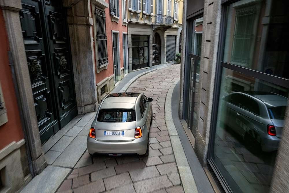 the Fiat 500e Giorgio Armani Collector’s Edition