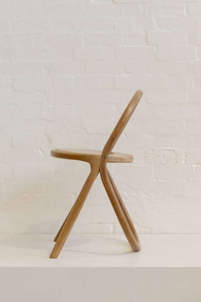 Bryan Micallef’s Clip Chair from Sustainably Sourced Tasmanian Blackwood Captures the Beauty of Thoughtful Design