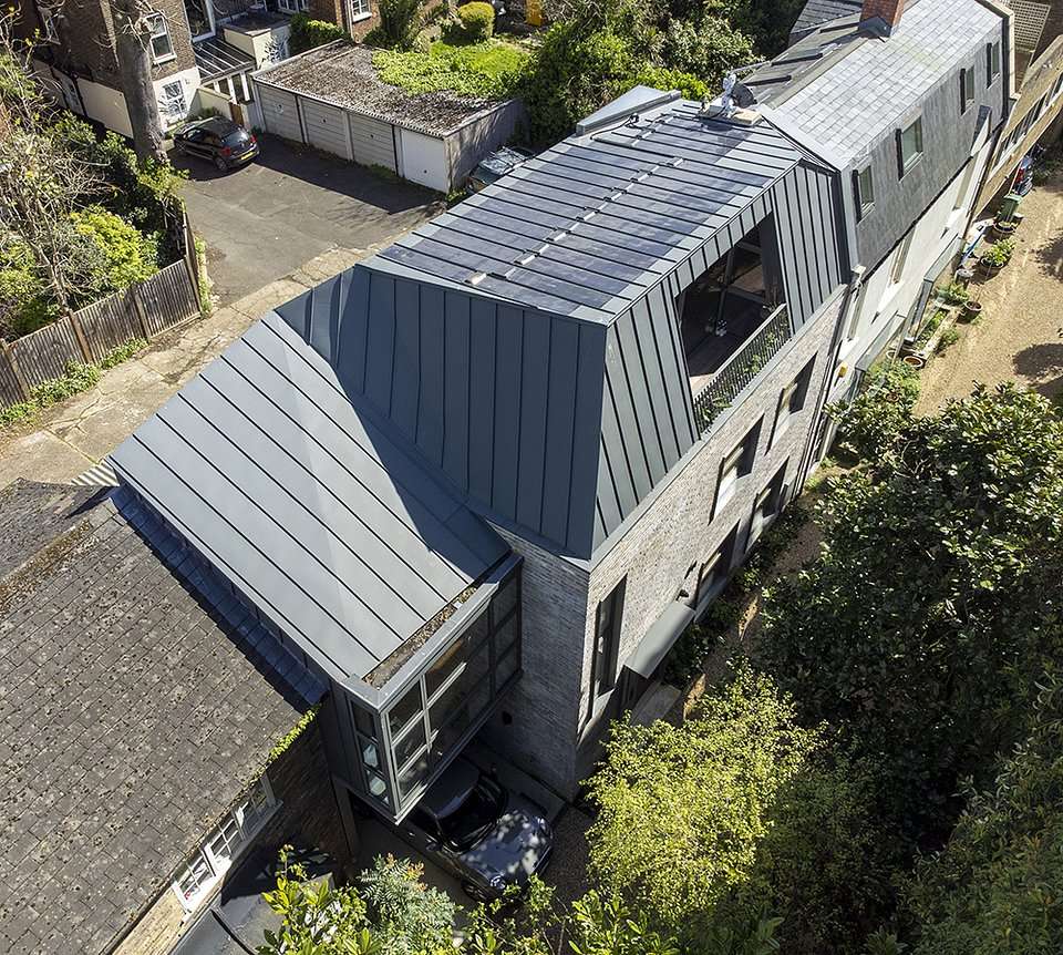 Archi-Tectonics' London Solar Townhouse is a Sustainable Prototype for City Living