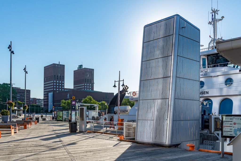 Charging Tower 01 at Aker Brygge
