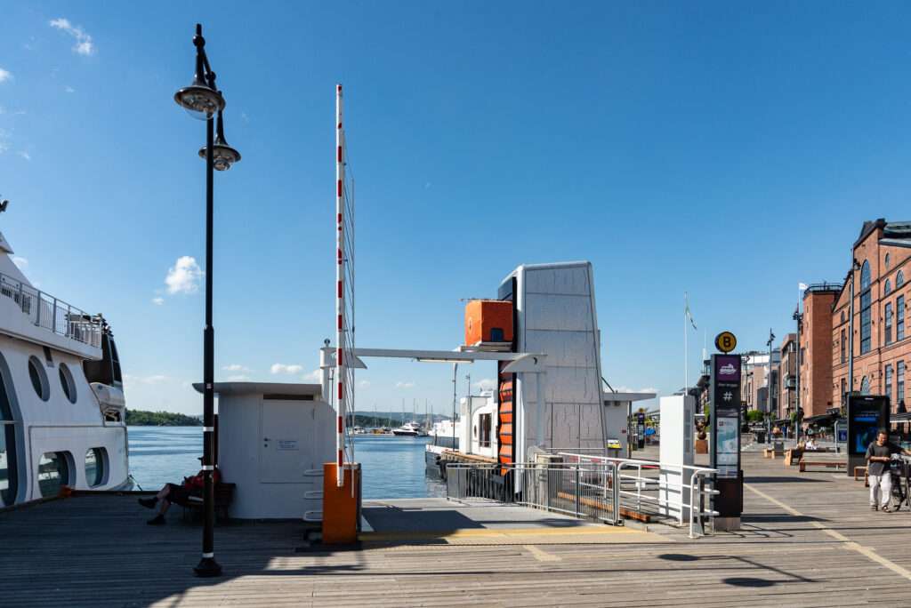 Charging Tower 01 at Aker Brygge