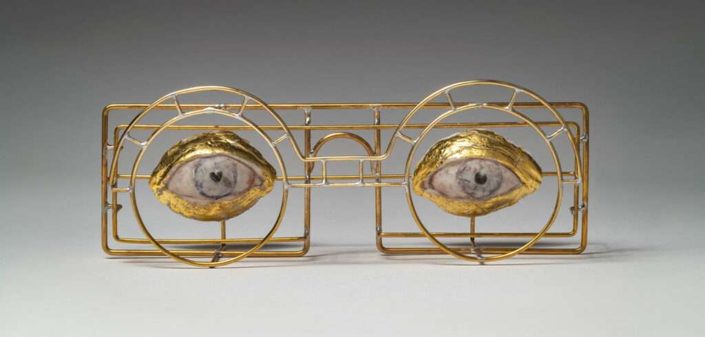 Soleil-levant, 2023 by Eric de Dormael and Agnès Baillon for Galerie Negropontes at Design Miami. 2024 (Image courtesy of Galerie Negropontes)