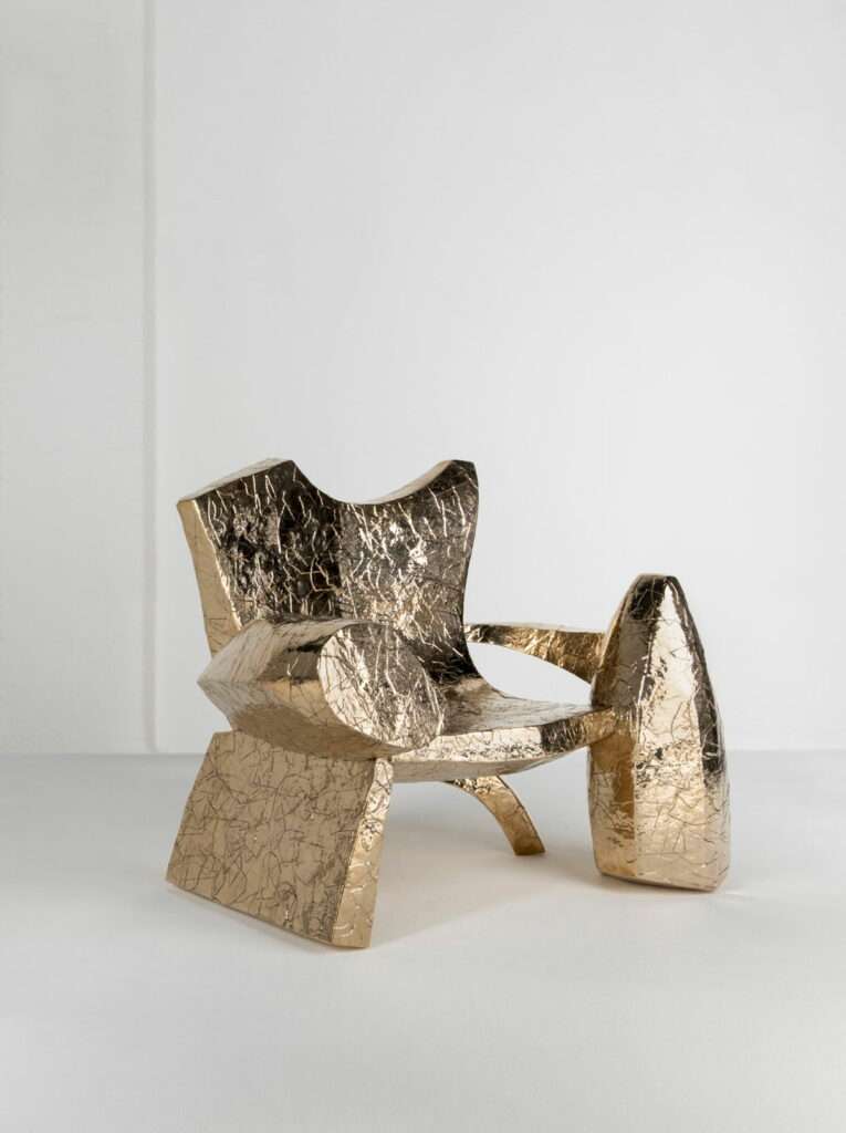 Last Dance Chair, 2024 by Yanxiong Lin for Charles Burnand Gallery at Design Miami 2024 (Image courtesy of Charles Burnand Gallery)