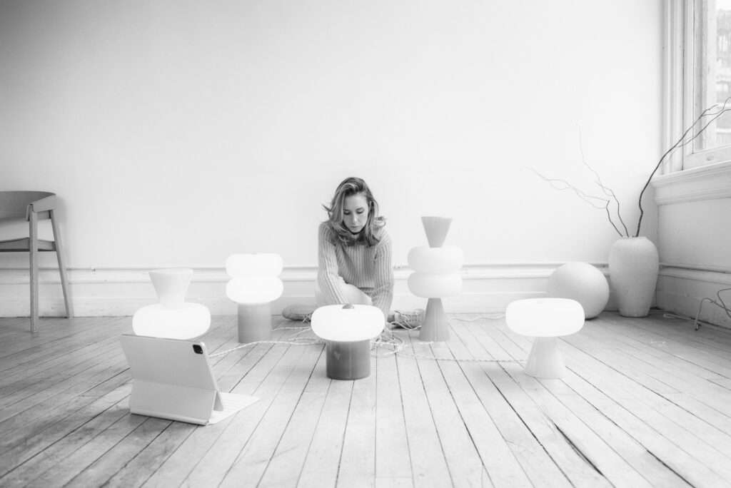 Cosmos lamps by Noiro Studio, Photo credit: courtesy of Noiro Studio