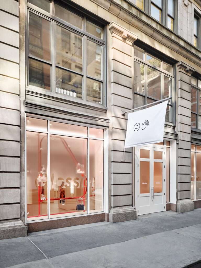 Glossier Soho NYC Photo credit: Glossier Studios / Jason Schmidt