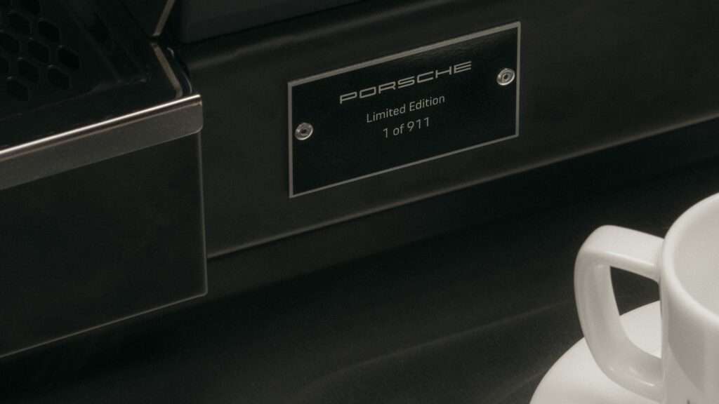 Porsche and La Marzocco Limited-Edition Linea Micra Espresso Machine Photo credit: Courtesy of Porsche
