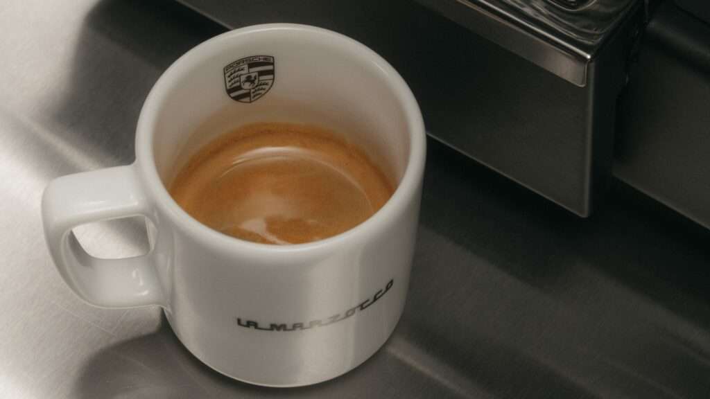 Porsche and La Marzocco Limited-Edition Linea Micra Espresso Machine Photo credit: Courtesy of Porsche