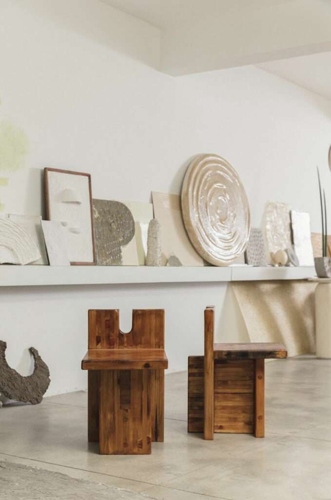 SESC stool, 1979-1982 by Lina Bo Bardi for JCRD Design at Design Miami. 2024 (Image courtesy of JCRD Design)