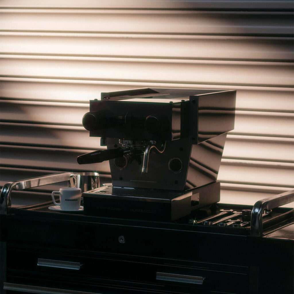 Porsche and La Marzocco Limited-Edition Linea Micra Espresso Machine Photo credit: Courtesy of Porsche