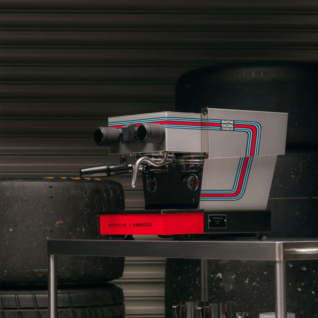 Porsche and La Marzocco Limited-Edition Linea Micra Espresso Machine Photo credit: Courtesy of Porsche