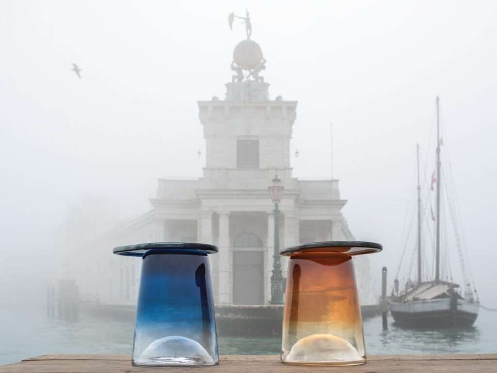 The Ice Tables by Daniel Germani for Bernhardt Design