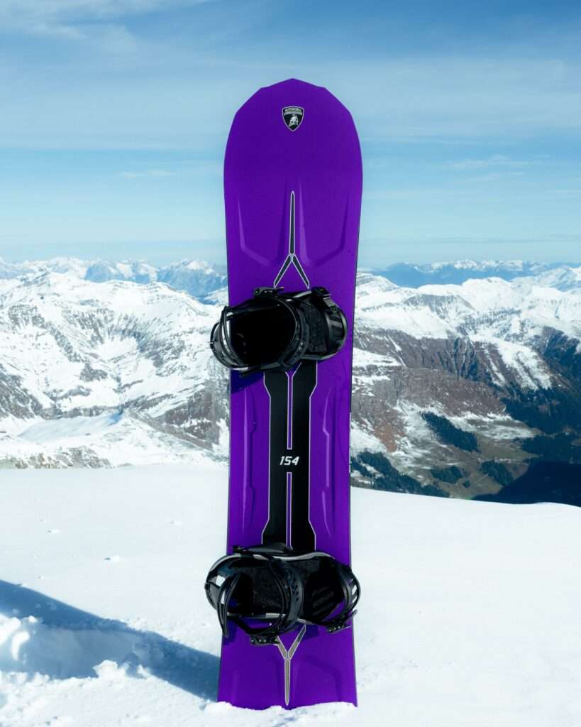 Automobili Lamborghini, CAPiTA Snowboards, and Union Binding Company's new snowboard and binding set