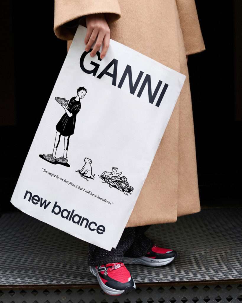 GANNI and New Balance Collaboration
