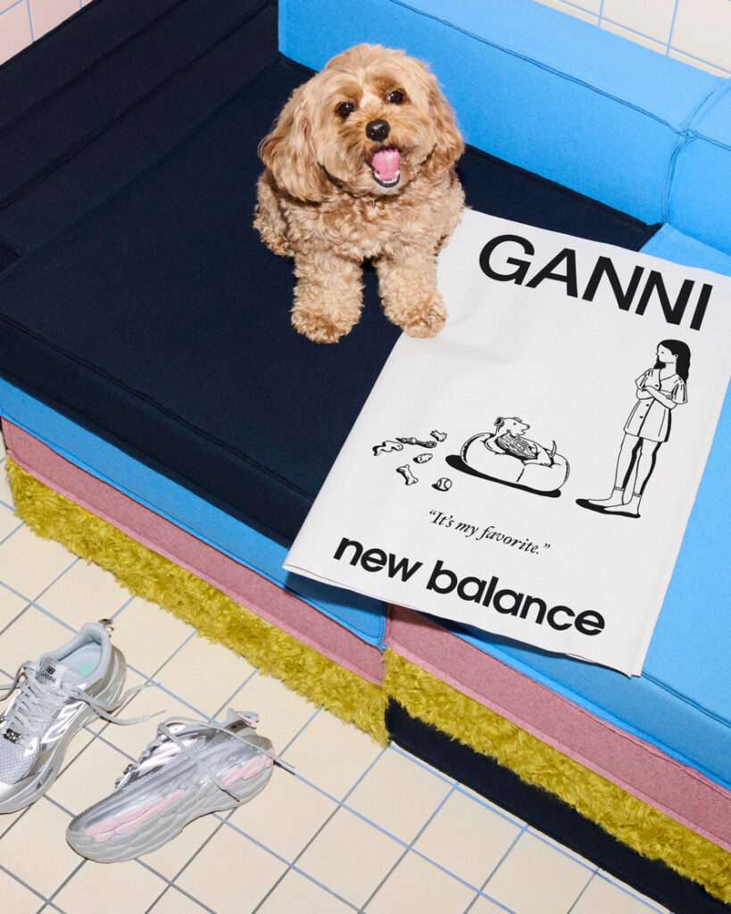 GANNI and New Balance Collaboration