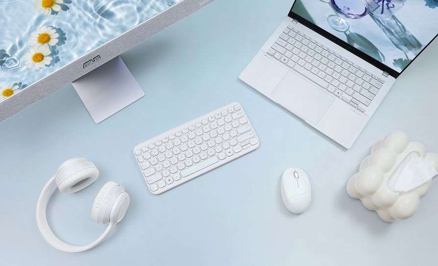 ASUS Unveils Refreshed Marshmallow Keyboard KW100