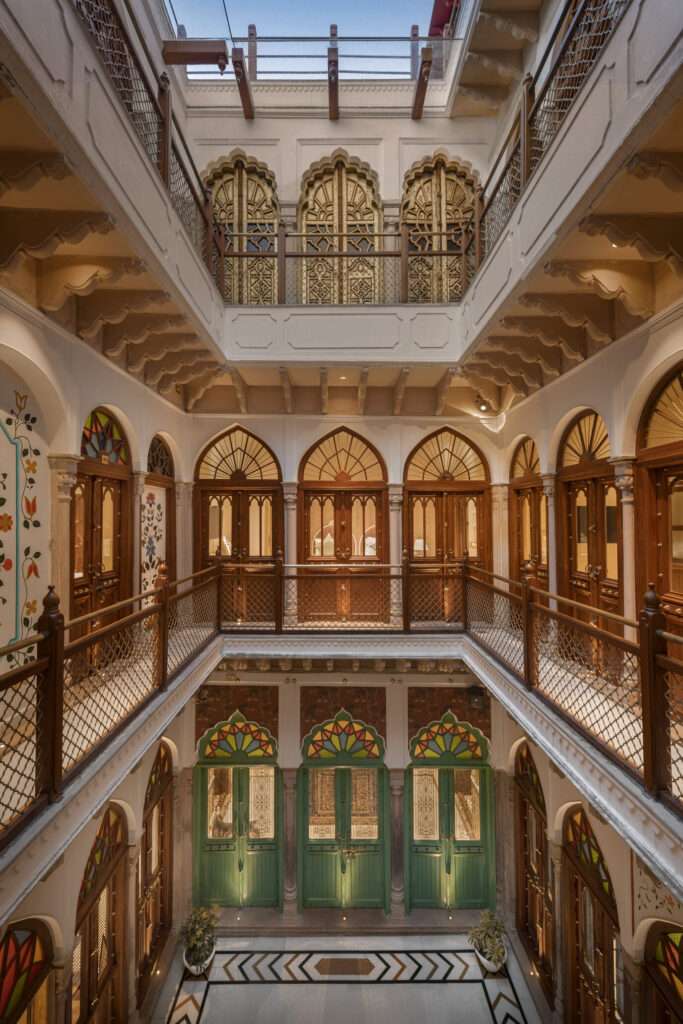 The Golden Haveli: A Restored Architectural Gem in Old Delhi
