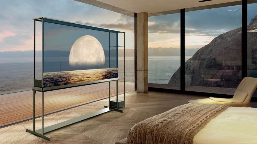 LG Introduces Transparent, True Wireless 4K OLED T