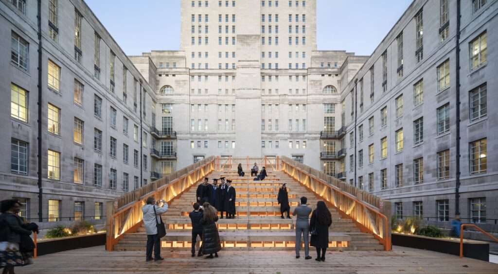 Senate house steps, Photo credit: Nick Caville