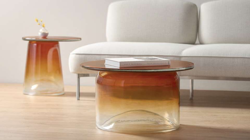 The Ice Tables by Daniel Germani for Bernhardt Design