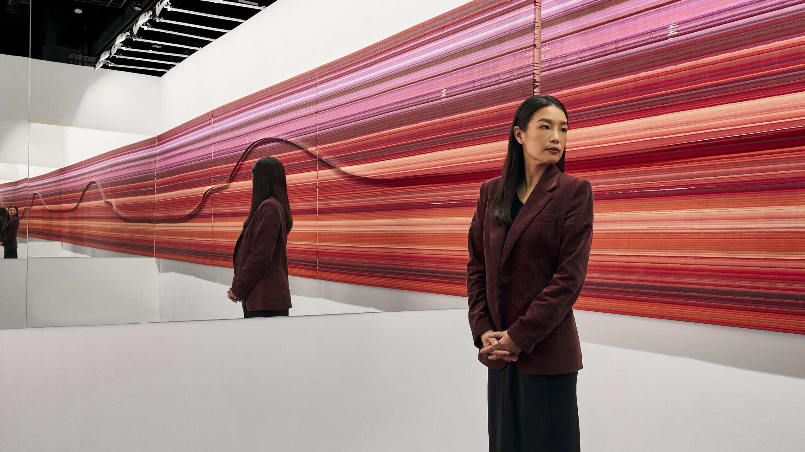 Porsche Singapore Unveils Red Hong Yi's 'The Red Thread' at ART SG 2025