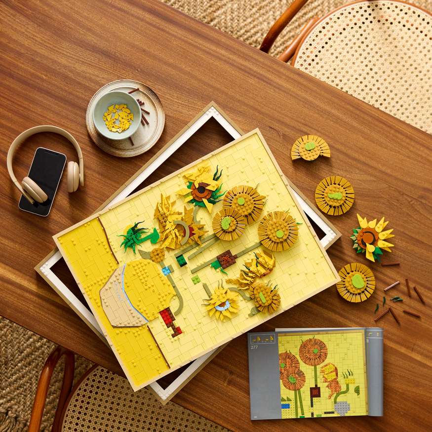LEGO Art Vincent van Gogh - Sunflowers set