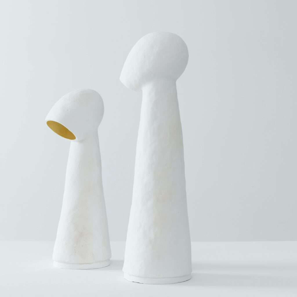 Vallauris Mother and Child Light Sculptures Photo credit: Antoine Bootz
